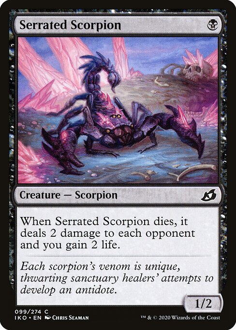 Escorpiao Serrilhado