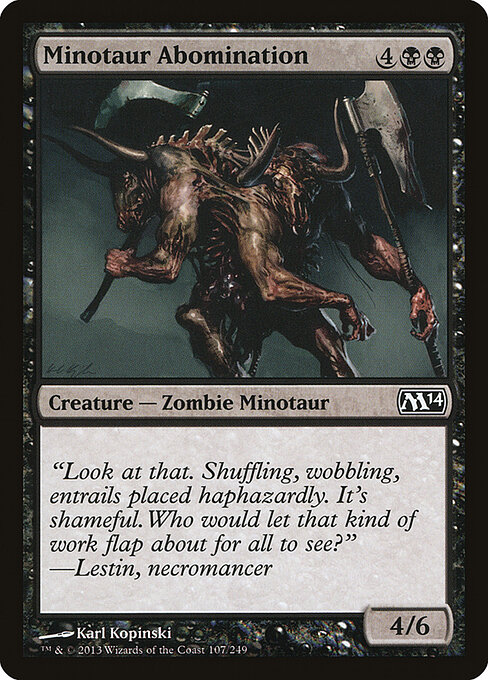 Abominacao Minotauro