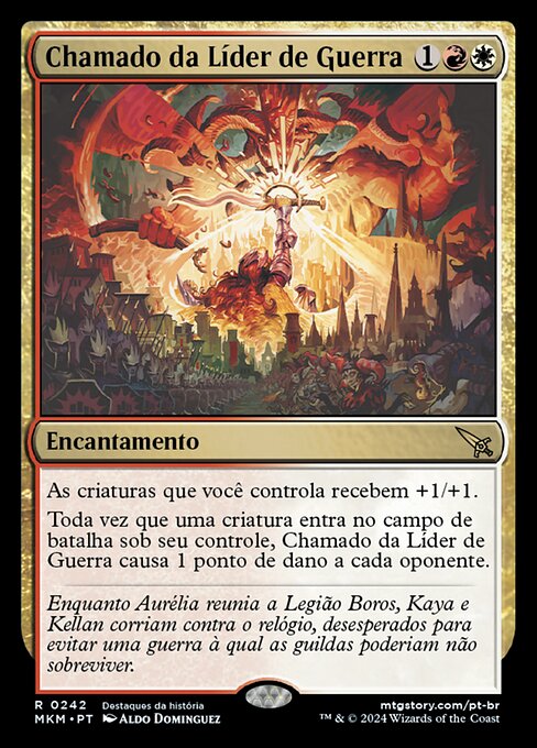 Chamado da Líder de Guerra