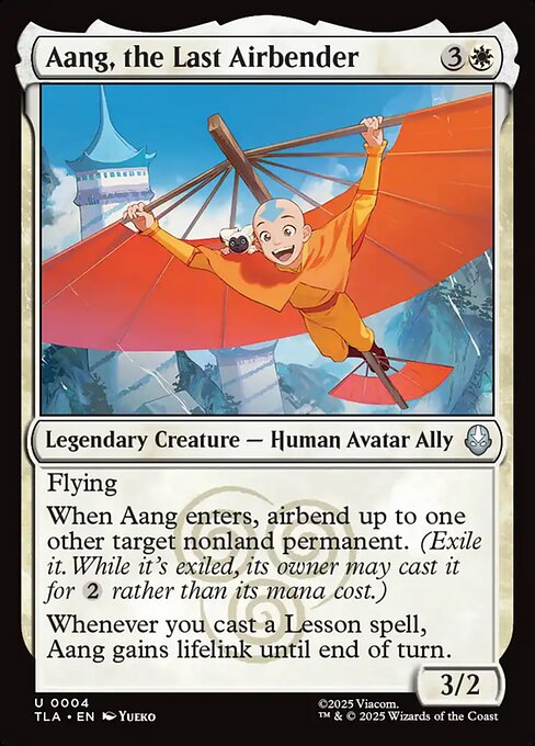 Aang, o Ultimo Dobrador de Ar